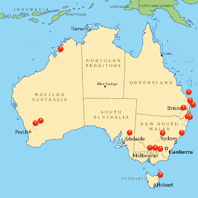 Ananda Marga - Locations Australia_640x480